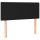 WOWONA Boxspringbett mit Matratze Schwarz 90x200 cm Stoff