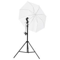 vidaXL Fotostudio-Set mit Leuchten, Hintergrund und...