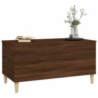 vidaXL Couchtisch Braun Eichen-Optik 90x44,5x45 cm Holzwerkstoff