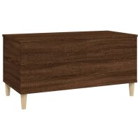 vidaXL Couchtisch Braun Eichen-Optik 90x44,5x45 cm Holzwerkstoff