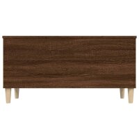 vidaXL Couchtisch Braun Eichen-Optik 90x44,5x45 cm Holzwerkstoff