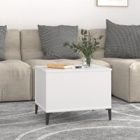 vidaXL Couchtisch Wei&szlig; 60x44,5x45 cm Holzwerkstoff