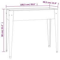 vidaXL Pflanzk&uuml;bel 100,5x40,5x90 cm Verzinkter Stahl