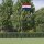 vidaXL Niederländische Flagge mit Mast 6,23 m Aluminium
