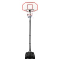 vidaXL Basketballständer Weiß 282-352 cm...