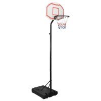 vidaXL Basketballständer Weiß 282-352 cm...