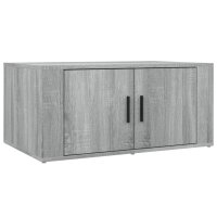 vidaXL Couchtisch Grau Sonoma 80x50x36 cm Holzwerkstoff