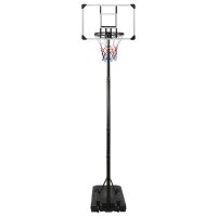 WOWONA Basketballständer Transparent 280-350 cm...