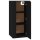 vidaXL TV-Wandschrank Schwarz 40x34,5x80 cm