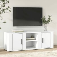 vidaXL TV-Schrank Wei&szlig; 100x31,5x35 cm Holzwerkstoff