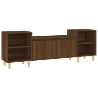 vidaXL TV-Schrank Braun Eichen-Optik 160x35x55 cm Holzwerkstoff