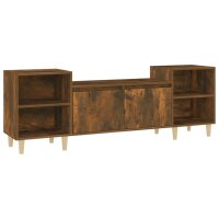 vidaXL TV-Schrank Räuchereiche 160x35x55 cm...