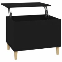 vidaXL Couchtisch Schwarz 60x44,5x45 cm Holzwerkstoff