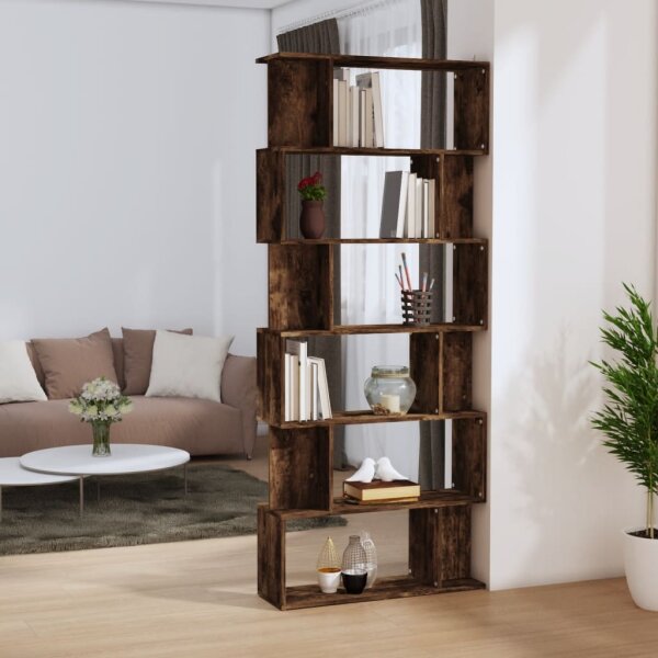 vidaXL B&uuml;cherregal/Raumteiler R&auml;uchereiche 80x24x192 cm Holzwerkstoff