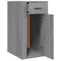 vidaXL B&uuml;roschrank Grau Sonoma 40x49x75 cm Holzwerkstoff