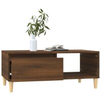 vidaXL Couchtisch Braun Eichen-Optik 90x50x36,5 cm Holzwerkstoff