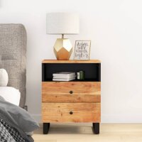 vidaXL Nachttisch 50x33x62 cm Massivholz Akazie &...