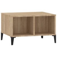 vidaXL Couchtisch Sonoma-Eiche 60x50x36,5 cm Holzwerkstoff