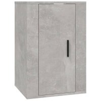 vidaXL TV-Wandschrank Betongrau 40x34,5x60 cm