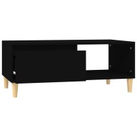 vidaXL Couchtisch Schwarz 90x50x36,5 cm Holzwerkstoff