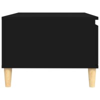 vidaXL Couchtisch Schwarz 90x50x36,5 cm Holzwerkstoff