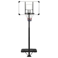 vidaXL Basketballständer Transparent 256-361 cm...