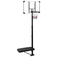 vidaXL Basketballständer Transparent 256-361 cm...