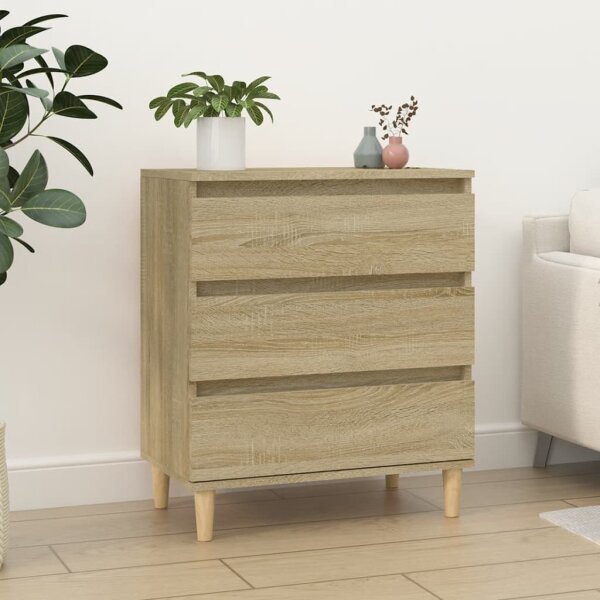 vidaXL Sideboard Sonoma-Eiche 60x35x70 cm Holzwerkstoff