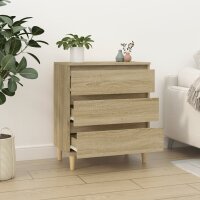 vidaXL Sideboard Sonoma-Eiche 60x35x70 cm Holzwerkstoff