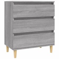 vidaXL Sideboard Grau Sonoma 60x35x70 cm Holzwerkstoff