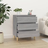 vidaXL Sideboard Grau Sonoma 60x35x70 cm Holzwerkstoff