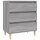 vidaXL Sideboard Grau Sonoma 60x35x70 cm Holzwerkstoff