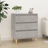 vidaXL Sideboard Betongrau 60x35x70 cm Holzwerkstoff