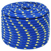 WOWONA Bootsseil Blau 14 mm 100 m Polypropylen