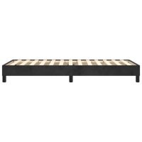 vidaXL Boxspringbett Schwarz 90x190 cm Samt