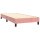 vidaXL Boxspringbett mit Matratze &amp; LED Rosa 80x200 cm Samt