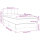 vidaXL Boxspringbett mit Matratze Rosa 80x200 cm Samt