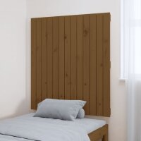 vidaXL Wand-Kopfteil Honigbraun 82,5x3x90 cm Massivholz Kiefer