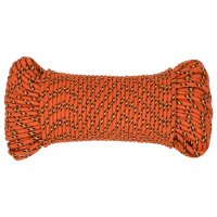 vidaXL Bootsseil Orange 3 mm 500 m Polypropylen