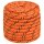 vidaXL Bootsseil Orange 16 mm 250 m Polypropylen