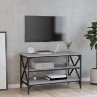 vidaXL TV-Schrank Grau Sonoma 80x40x50 cm Holzwerkstoff