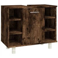 vidaXL Badschrank R&auml;uchereiche 60x32x53,5 cm Holzwerkstoff