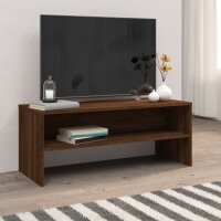 vidaXL TV-Schrank Braun Eichen-Optik 100x40x40 cm Holzwerkstoff