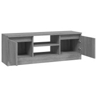 vidaXL TV-Schrank mit T&uuml;r Grau Sonoma 102x30x36 cm