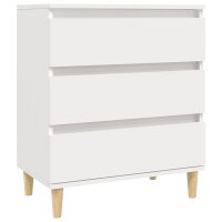 vidaXL Sideboard Weiß 60x35x70 cm Holzwerkstoff