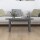 vidaXL Couchtisch Grau 80x40x35 cm Massivholz Kiefer