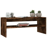 vidaXL Couchtisch R&auml;uchereiche 100x40x40 cm Holzwerkstoff