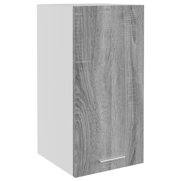 vidaXL H&auml;ngeschrank Grau Sonoma 29,5x31x60 cm Holzwerkstoff