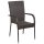 vidaXL 5-tlg. Garten-Essgruppe Braun Poly Rattan