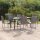 vidaXL 7-tlg. Garten-Essgruppe Grau Poly Rattan